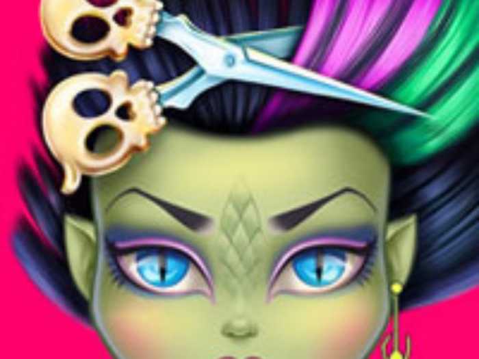 Monster Hair Salon: Crazy Hair Game Unblocked
