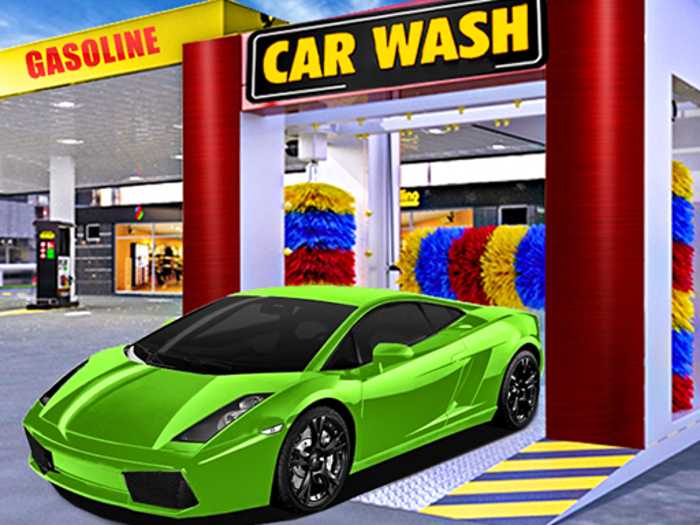 Car Wash & Gas Station Simulator Unblocked