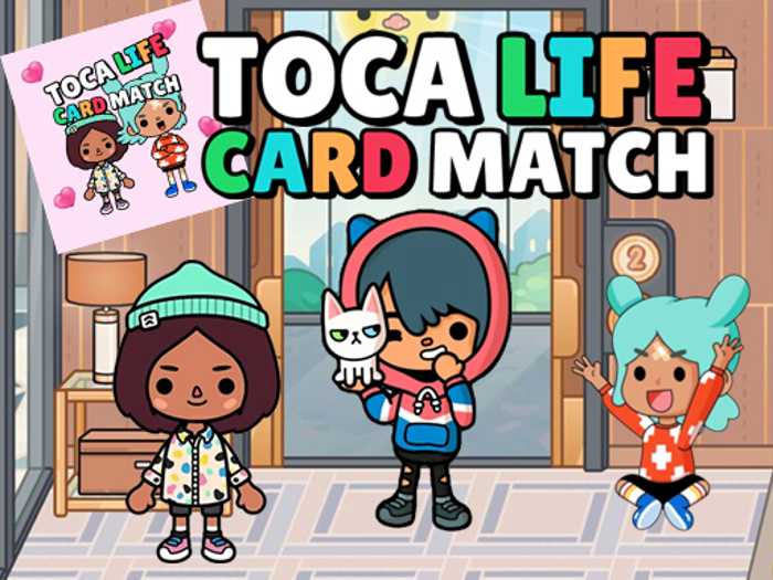 Toca Life Memory Card Match Unblocked