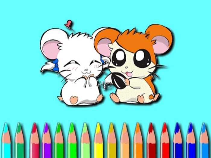 Hamster Coloring Book Unblocked