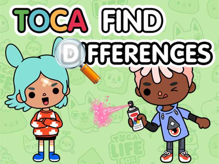 Toca Find The Differences Unblocked