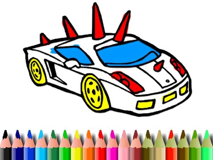 BTS GTA Cars Coloring Unblocked