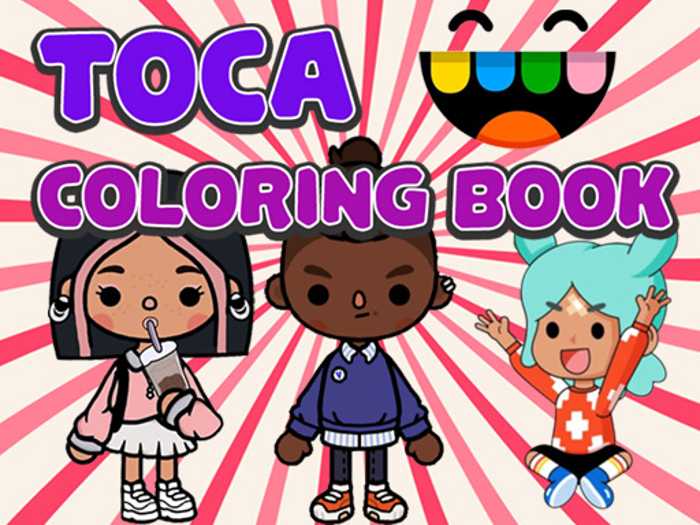 Toca Life Coloring Book Unblocked