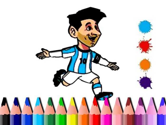 BTS Messi Coloring Book Unblocked