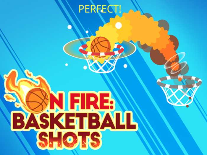 On fire : basketball shots Unblocked