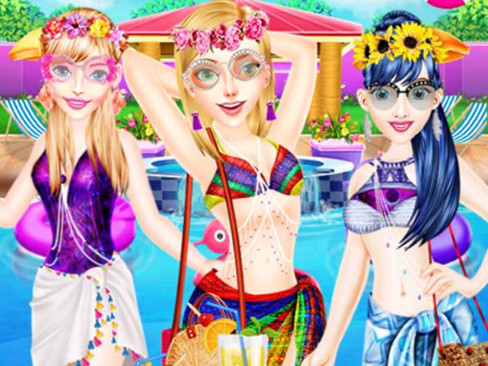 Summer Pool Party Fashion Unblocked