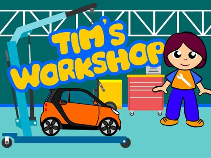 Tims Workshop: Cars Puzzle Unblocked
