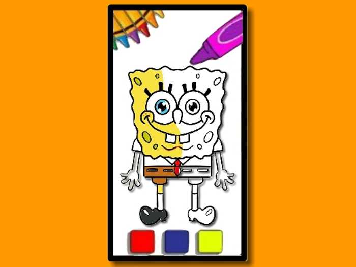 SpongeBob Coloring Adventure Unblocked