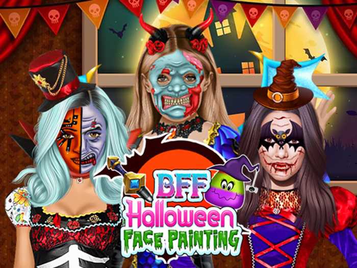 BFF Halloween Face Painting Unblocked