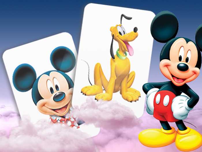 Mickey Mouse Card Match  Unblocked