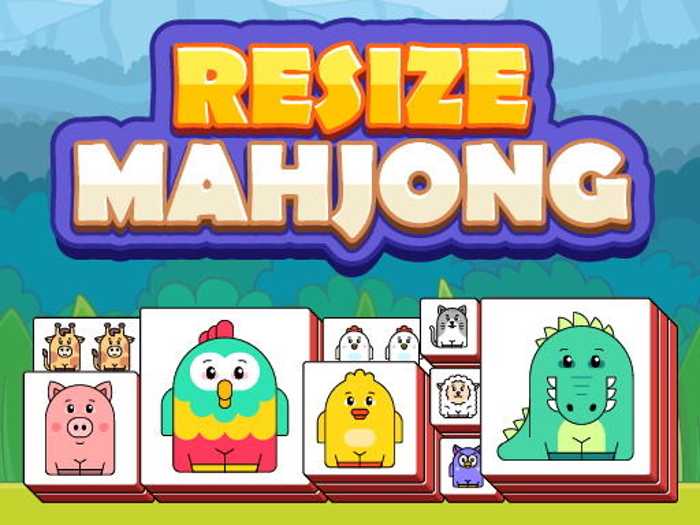 Mahjong Resize Unblocked