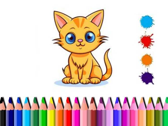Cute Cat Coloring Book Unblocked
