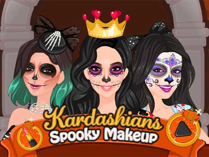 Kardashians Spooky Makeup Unblocked