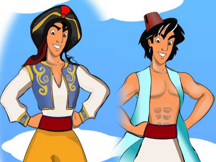Aladdin Dress Up Unblocked