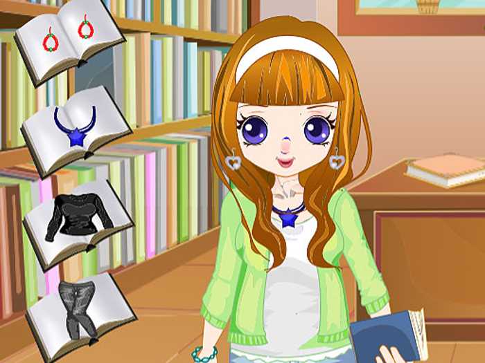 Library Girl Dressup Unblocked