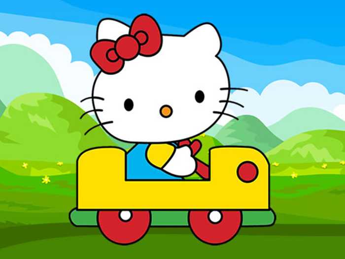 Hello Kitty Car Jigsaw Unblocked