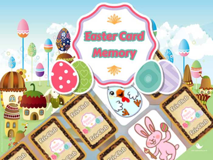 Easter Card Memory Deluxe Unblocked
