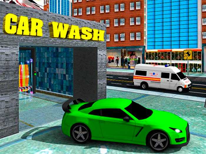 Sports Car Wash Gas Station Unblocked
