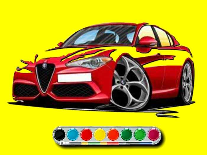 Alfa Romeo Coloring Unblocked