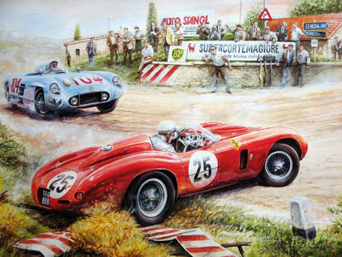 Painting Vintage Cars Jigsaw Puzzle Unblocked