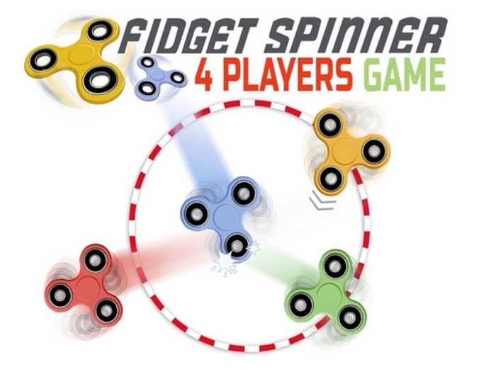 Fidget spinner: 4 players game Unblocked