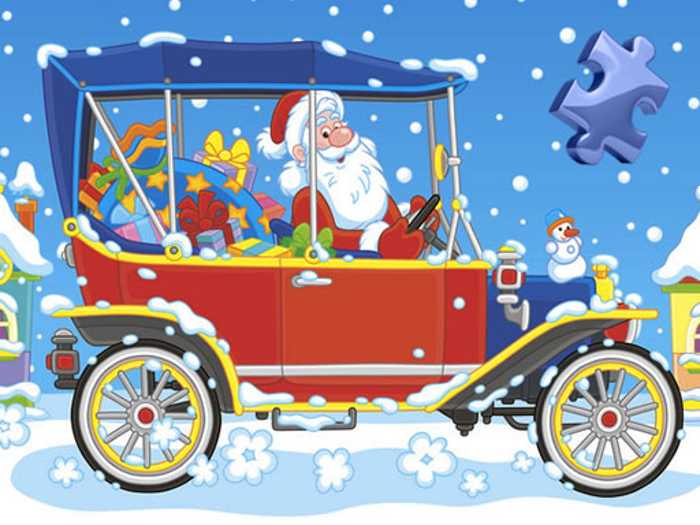 Christmas Cars Jigsaw Unblocked