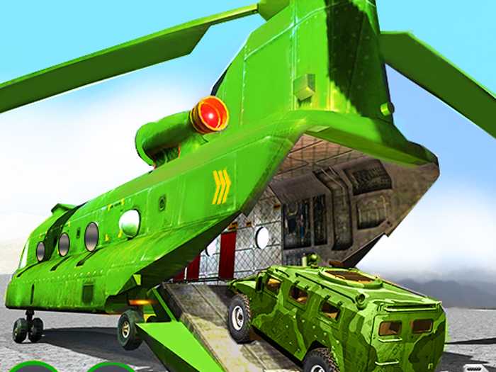US Army Cargo Helicopter : Flying Simulator Unblocked