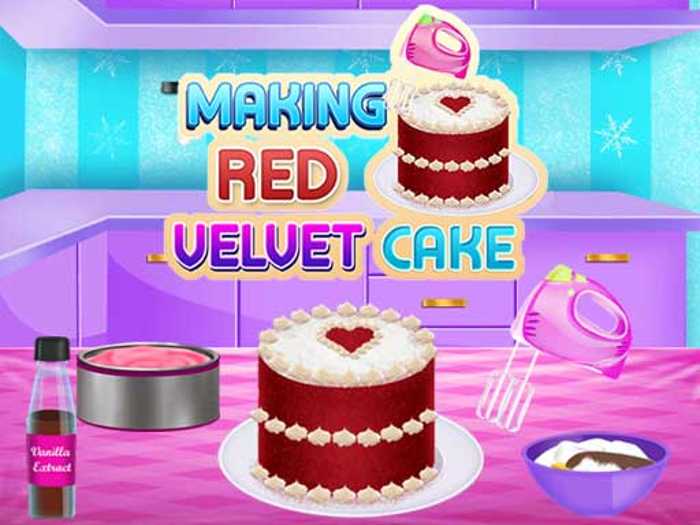 Making Red Velvet Cake Unblocked