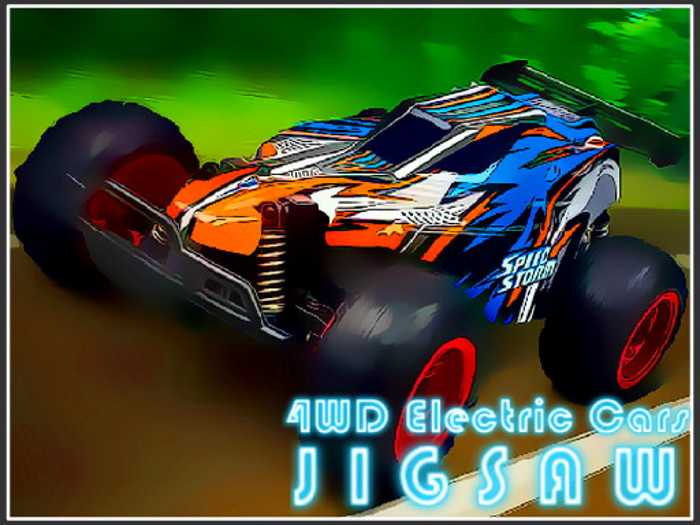 4WD Electric Cars Jigsaw Unblocked