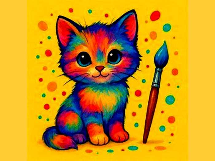 BTS Cute Kitty Coloring Unblocked