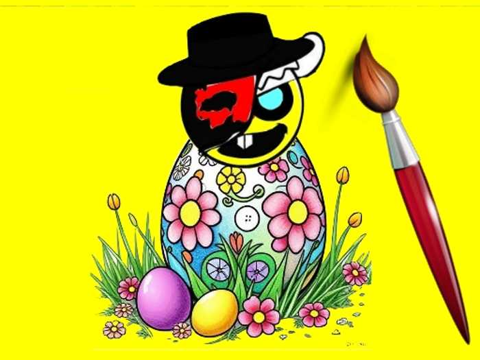 Sprunki Easter Coloring Unblocked