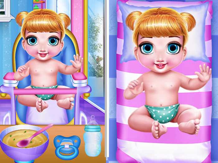 PRINCESS NEW BORN TWINS BABY CARE Unblocked