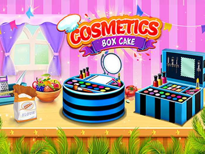 Makeup and Cosmetic Box Cake 2022 Unblocked